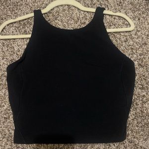 Black Lululemon High Neck Align Tank